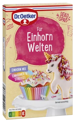 Dr. Oetker Dekor Für Einhornwelten Einhorn Mix