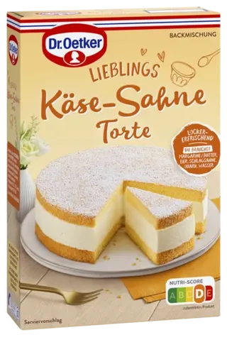 Dr. Oetker Käse-Sahne-Torte