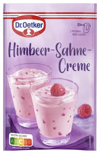 Dr. Oetker Himbeer-Sahne-Creme