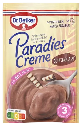 Dr. Oetker Paradiescreme Schokolade