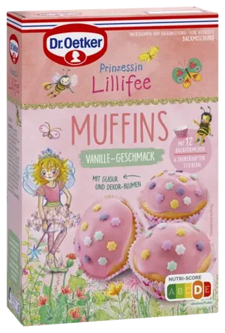 Dr. Oetker Prinzessin Lillifee Muffins