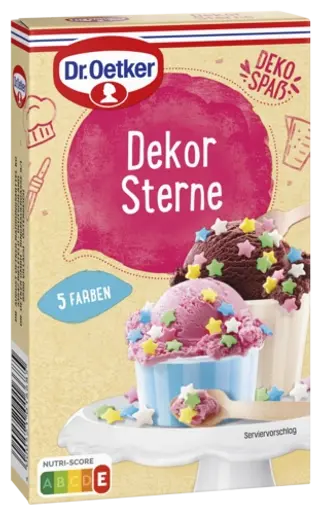 Dr. Oetker Dekor-Sterne