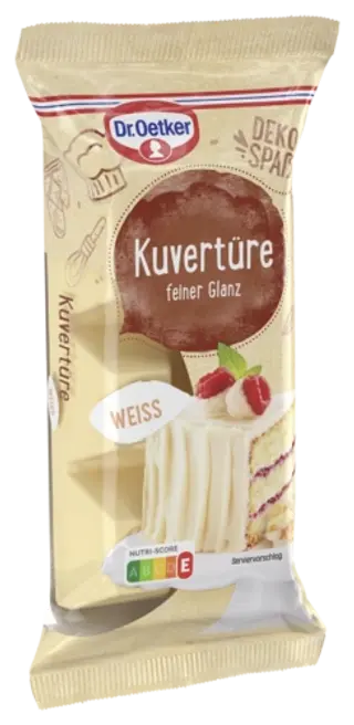 Dr. Oetker Kuvertüre Weiß