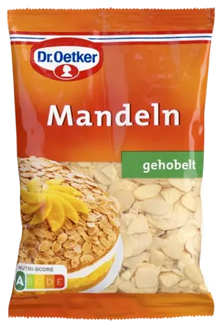 Dr. Oetker gehobelte Mandeln