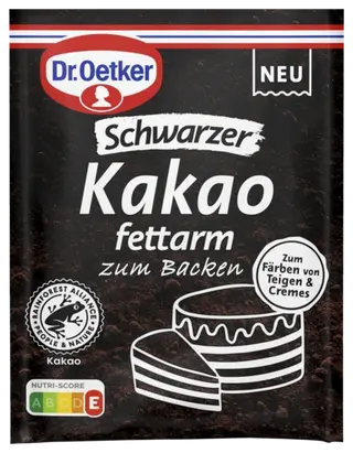 Dr. Oetker Schwarzer Kakao fettarm