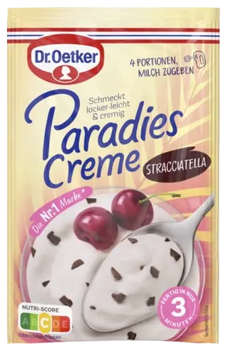 Dr. Oetker Paradiescreme Stracciatella