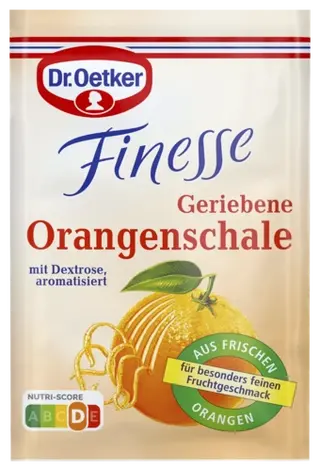 Dr. Oetker Finesse Geriebene Orangenschale