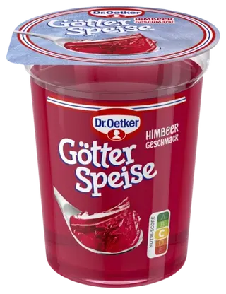 Dr. Oetker Götterspeise Himbeer-Geschmack (Becher)