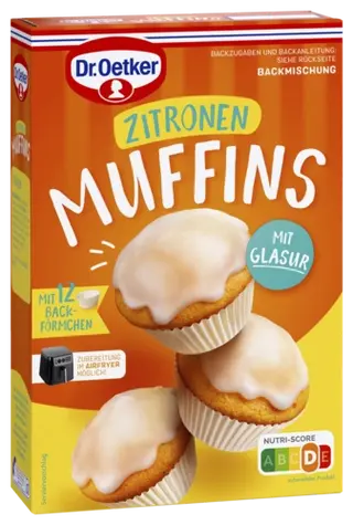Dr. Oetker Zitronen-Muffins