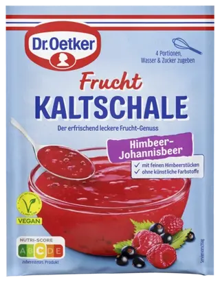 Dr. Oetker Kaltschale Himbeer-Johannisbeer