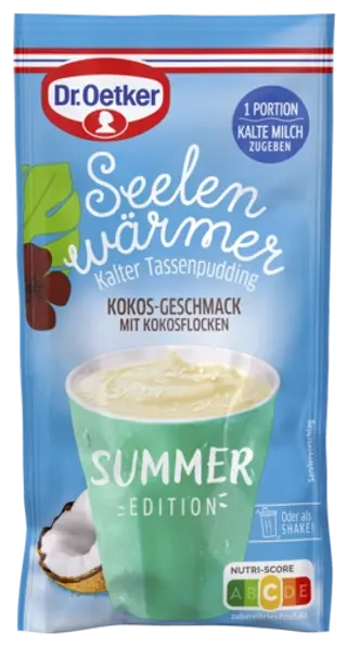 Dr. Oetker Seelenwärmer Summer Edition Kokos-Geschmack