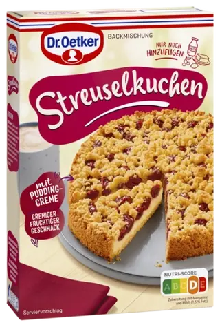 Dr. Oetker Streuselkuchen