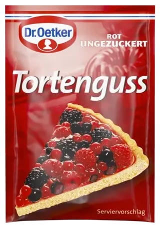 Dr. Oetker Tortenguss rot