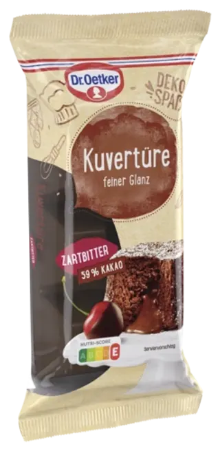 Dr. Oetker Kuvertüre Zartbitter