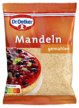 Dr. Oetker gemahlene Mandeln