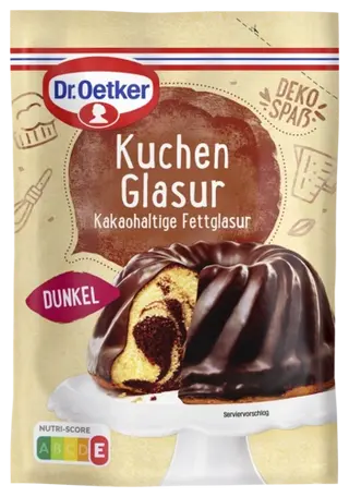 Dr. Oetker Kuchenglasur Dunkel