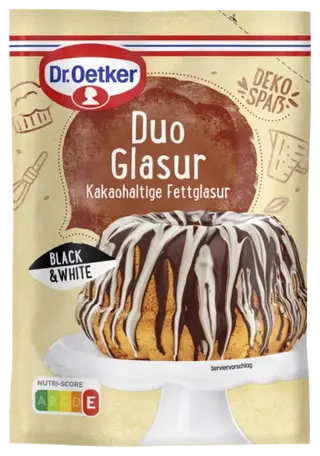 Dr. Oetker Duo Glasur Black & White