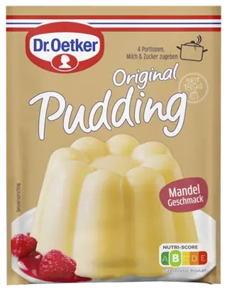 Dr. Oetker Original Puddingpulver Mandel-Geschmack