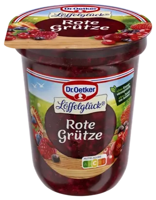 Dr. Oetker Löffelglück Rote Grütze