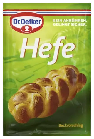 Dr. Oetker Trockenbackhefe (knapp 2 gestr. TL)