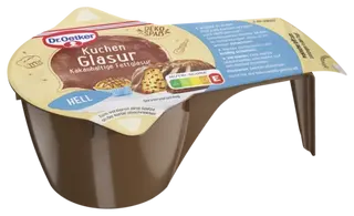 Dr. Oetker Kuchenglasur Hell (125 g Becher)