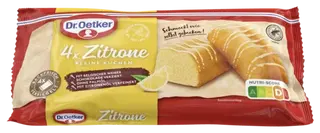 Dr. Oetker fertige kleine Zitronenkuchen ( 2 Packungen)