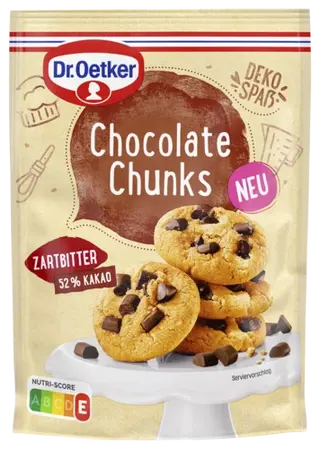Dr. Oetker Chocolate Chunks Zartbitter