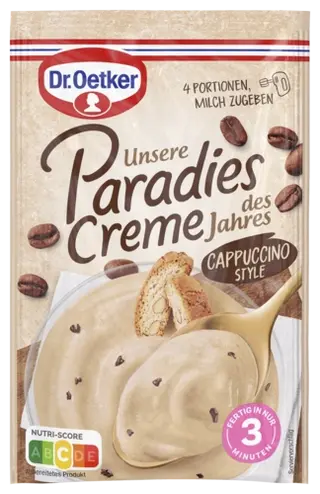 Dr. Oetker Paradiescreme des Jahres Cappuccino Style