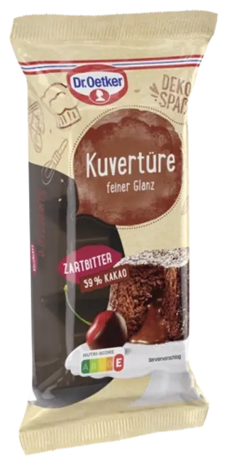 Dr. Oetker Kuvertüre Zartbitter