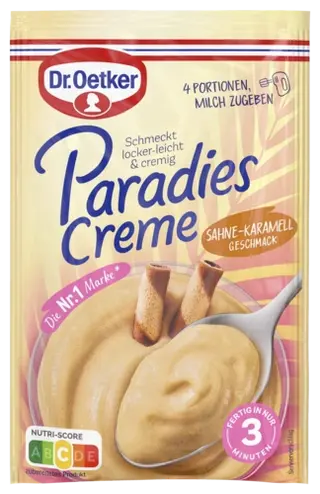 Dr. Oetker Paradiescreme Sahne-Karamell-Geschmack