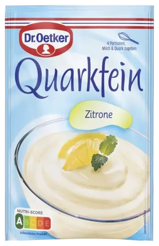 Dr. Oetker Quarkfein Zitrone