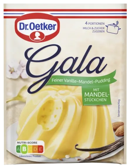 Dr. Oetker Gala Puddingpulver Vanille-Mandel