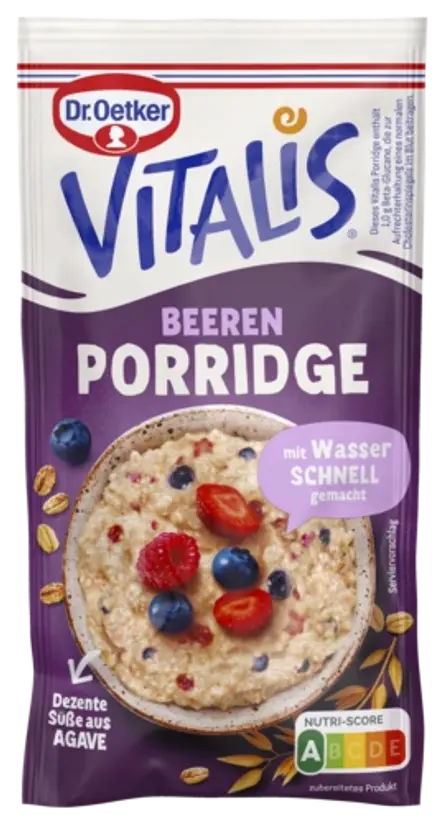 Dr. Oetker Vitalis Porridge Beeren