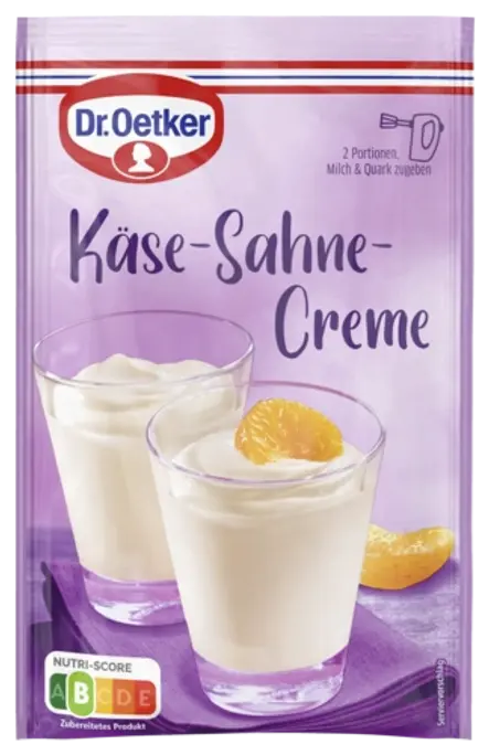 Dr. Oetker Käse-Sahne-Creme