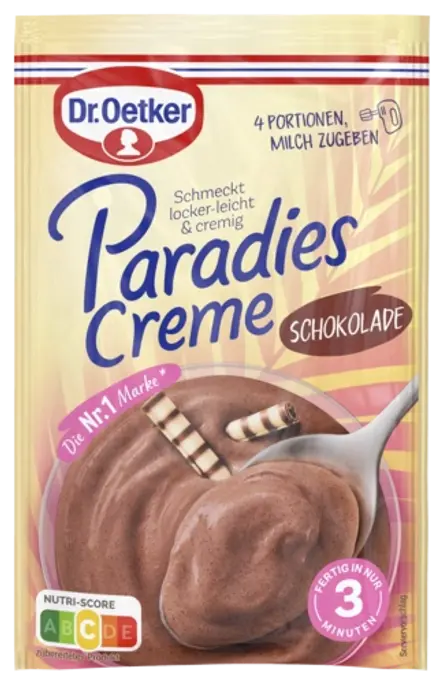 Dr. Oetker Paradiescreme Schokolade