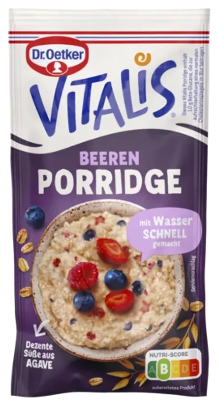 Dr. Oetker Vitalis Porridge Beeren