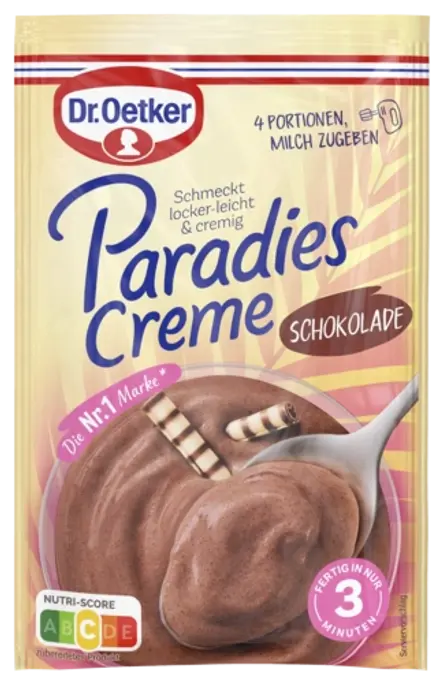 Dr. Oetker Paradiescreme Schokolade