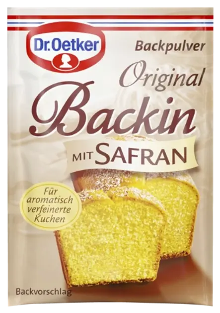 Dr. Oetker Original Backin mit Safran