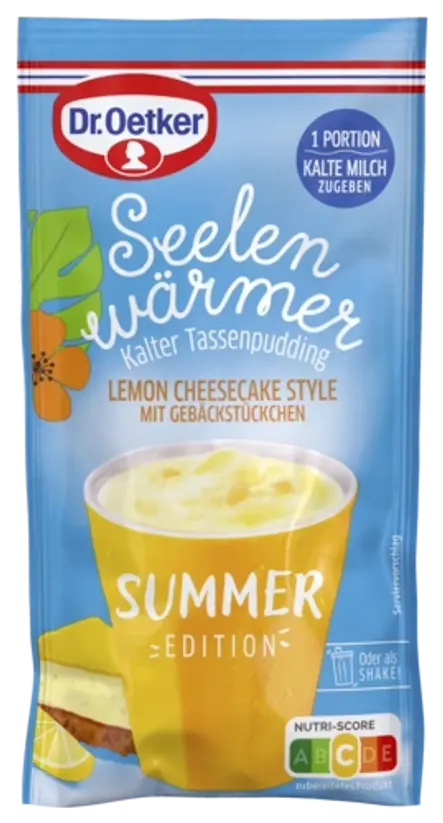 Dr. Oetker Seelenwärmer Summer Edition Lemon Cheescake
