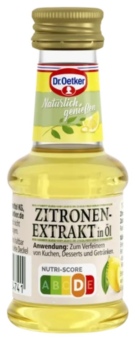 Dr. Oetker Natürlich genießen Zitronenextrakt