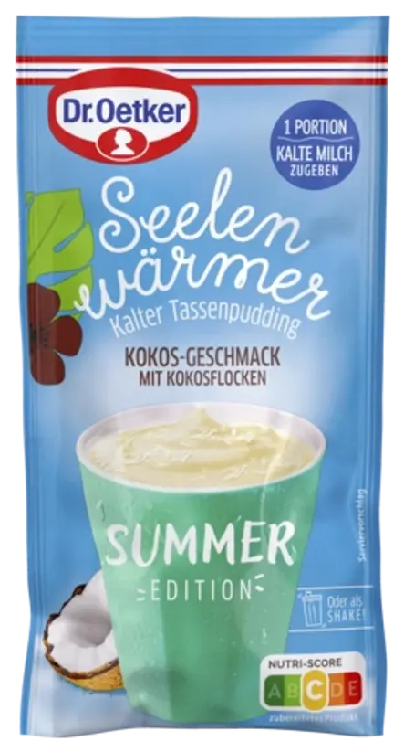 Dr. Oetker Seelenwärmer Summer Edition Kokos-Geschmack