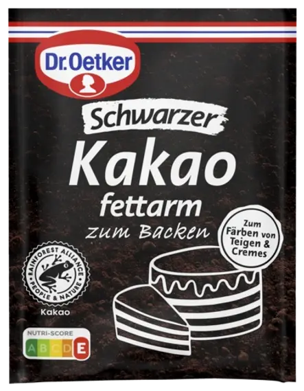 Dr. Oetker Schwarzer Kakao fettarm