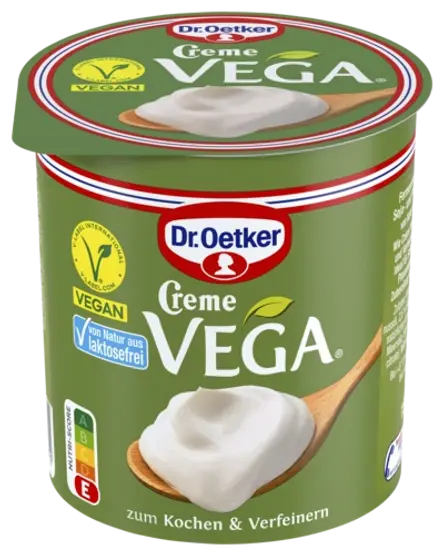 Dr. Oetker Creme VEGA (1/2 Becher)