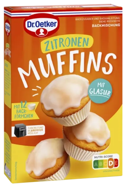 Dr. Oetker Zitronen-Muffins