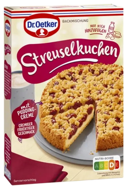 Dr. Oetker Streuselkuchen