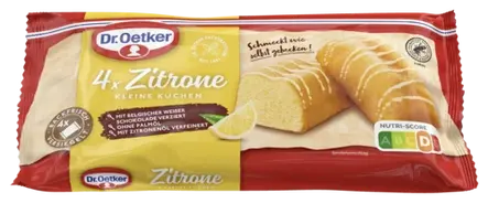 Dr. Oetker fertige kleine Zitronenkuchen (2 Packungen)