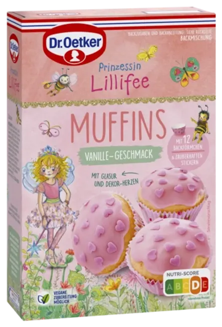 Dr. Oetker Prinzessin Lillifee Muffins