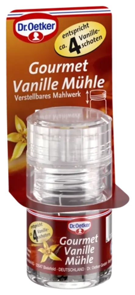 Vanille aus der Dr. Oetker Gourmet Vanille Mühle