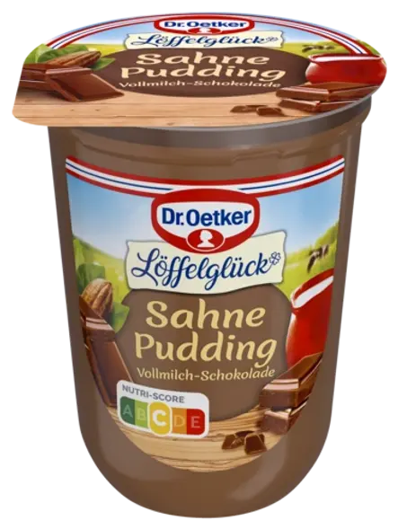 Dr. Oetker Löffelglück Sahne Pudding Vollmilch Schokolade