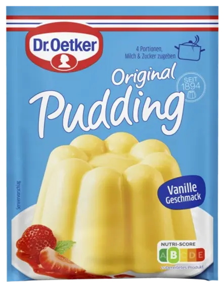 Dr. Oetker Original Puddingpulver Vanille-Geschmack